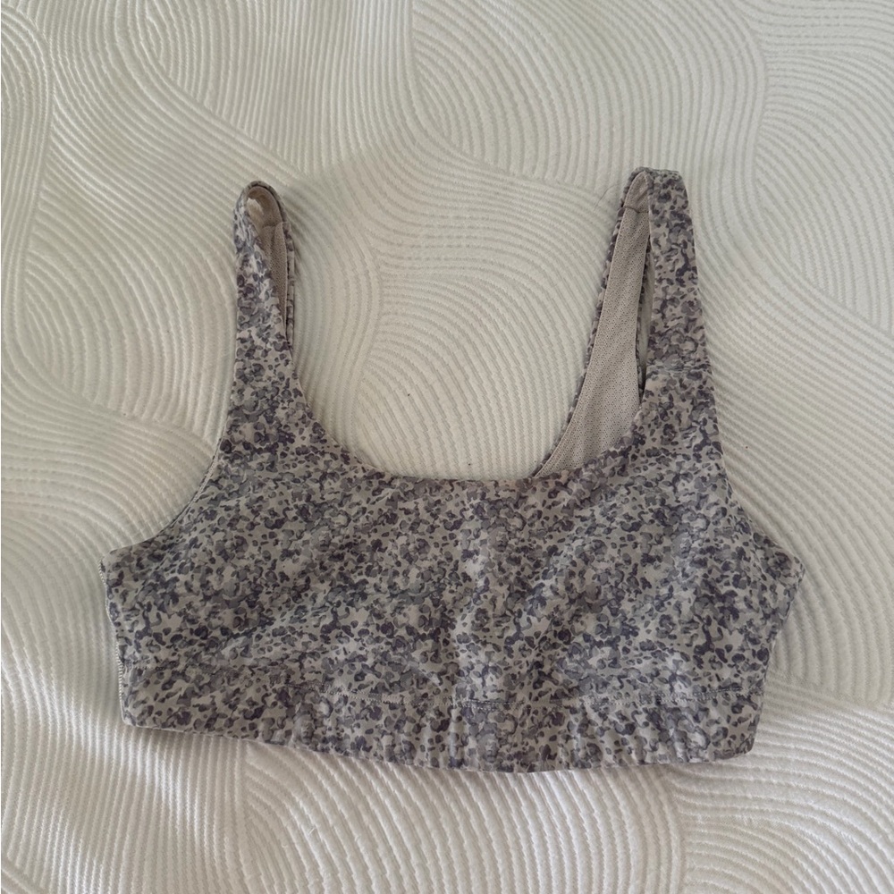 Vuori Daily Bra - White patterned